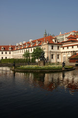 Fototapeta na wymiar Wallenstein Garden, Prague