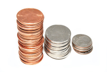 Pile of change