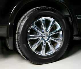 Wheel with steel rim