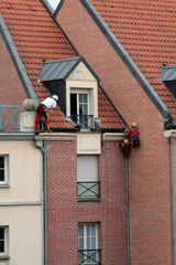 Réparation toiture façade