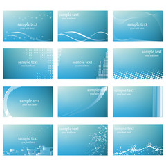 Fototapeta na wymiar abstract Business card templates