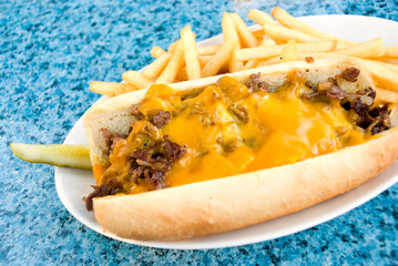 Schottisch Philly Käse-Steak