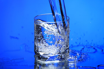 flowing water