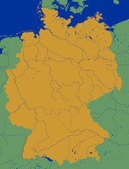 Deutschlandkarte