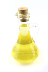 olive oil in jug
