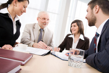 Fototapeta premium Business people