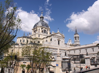 Fototapeta premium Catedral de la Almudena, Madrid