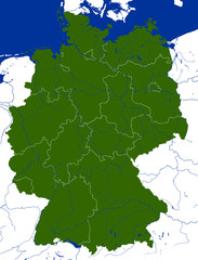 Deutschlandkarte