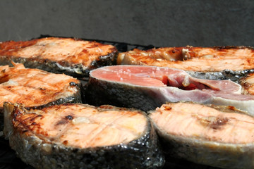 Salmão Grelhado - Saumon - Grilled Salmon