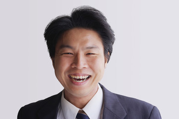 笑顔のビジネスマン