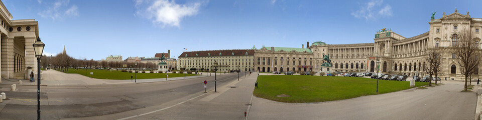 Hofburg palace pan