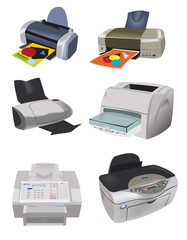 Variety of Printers