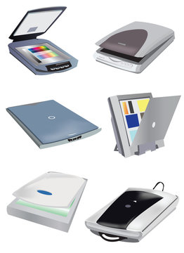Collection of image scanners