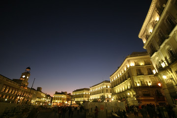 Fototapeta na wymiar Puerta del Sol