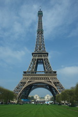 Fototapeta na wymiar La tour Eiffel à Paris