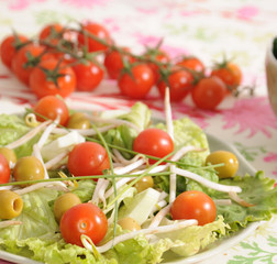 Obraz na płótnie Canvas salad