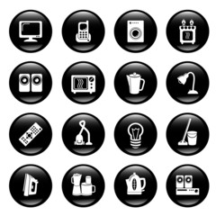 home equipment icons