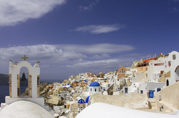 Fototapeta premium Dzwonnica w Oia