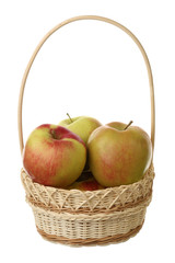 Apples in a basket