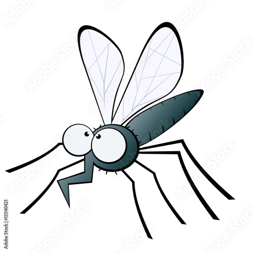 free cartoon mosquito clipart - photo #41