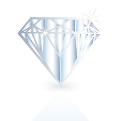 crystal vector illustration