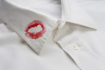 lipstick shirt