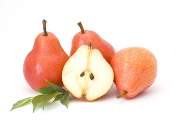red pears