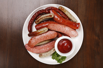 set of sausages