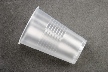 Plastic glass for picnic