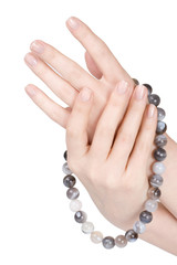 Beautiful female hands..