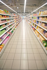 supermarket perspective - 13555606