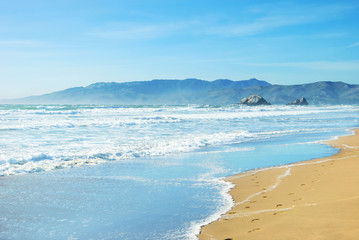 Beach in San Francisco California