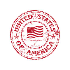 USA rubber stamp