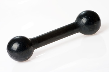 black barbell