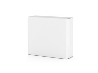 blank white box on white background