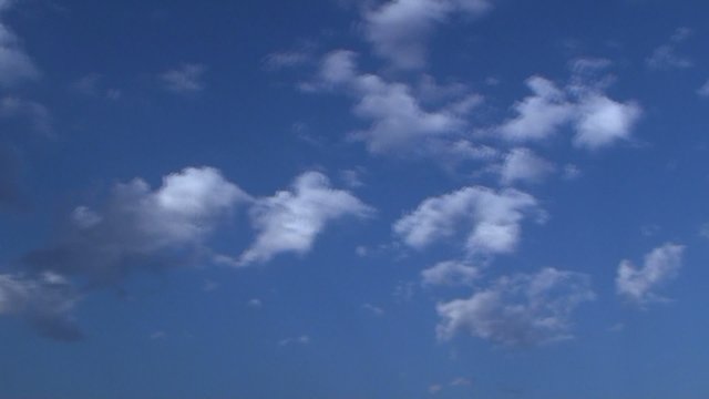 HD time lapse blue sky