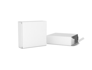 two blank white boxes for designs