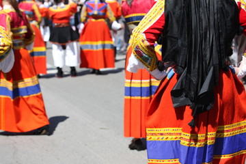 costume folk di Desulo