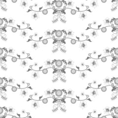 seamless vector pattern floral