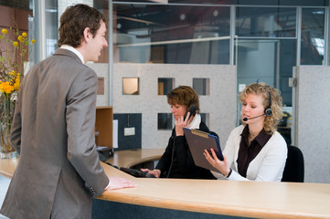 Front desk