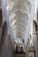 Fototapeta premium Ogran and roof of a Medieval Cathedral