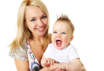 Mother and son