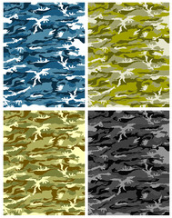 camouflage texture vector