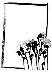 abstract frame vector