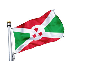 Fototapeta na wymiar drapeau burundi