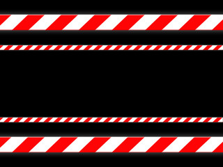 LAVORI IN CORSO - SEGNALETICA BIANCO E ROSSO