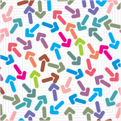 Arrow. Vector background.