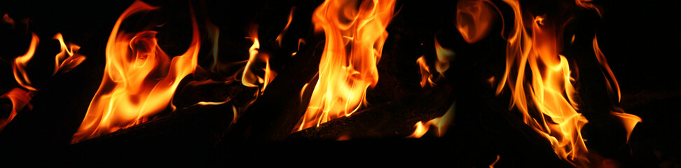 Fototapeta premium Flammen Inferno