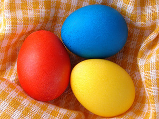 colorful Easter eggs