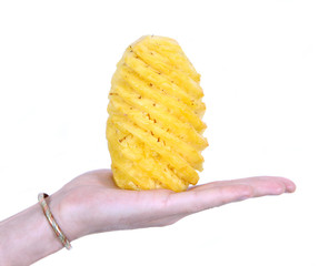 Hand pineapple